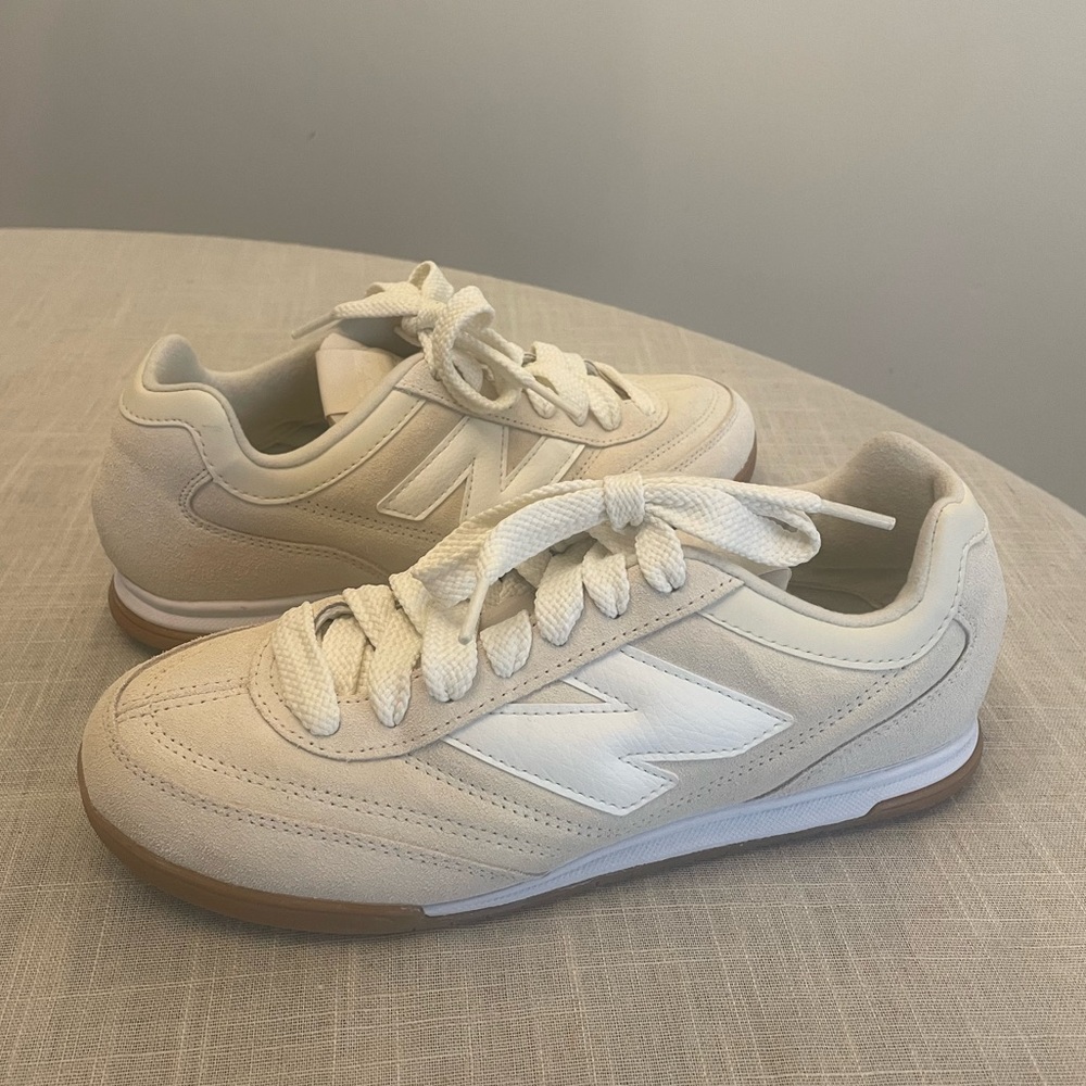 New Balance Cream Sneakers